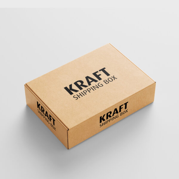 Mini Kraft Shipping Box - Image 3